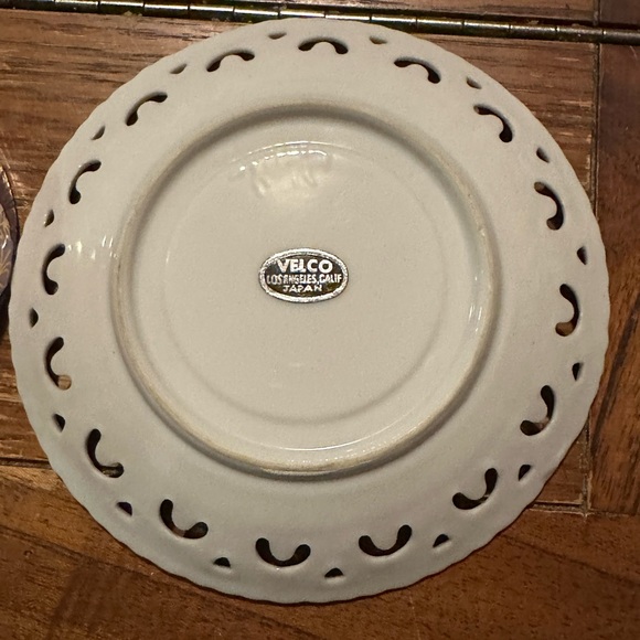 Vintage Tea and Saucer set Velco Los Angeles made in Japan - Picture 6 of 7